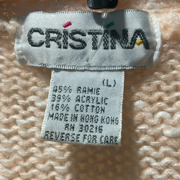 Cristina Women's  vintage Sweaters Size Large - Picture 8 of 9